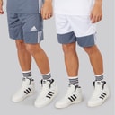 adidas Herre 3G Speed Reversible Basketball Shorts Onix/Hvid