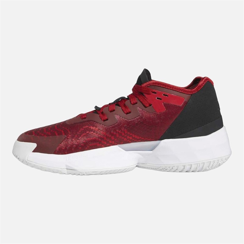 adidas Unisex D.O.N. Issue 4 Basketball Sko Team Power Red/Cloud White/Core Black - Billede 5