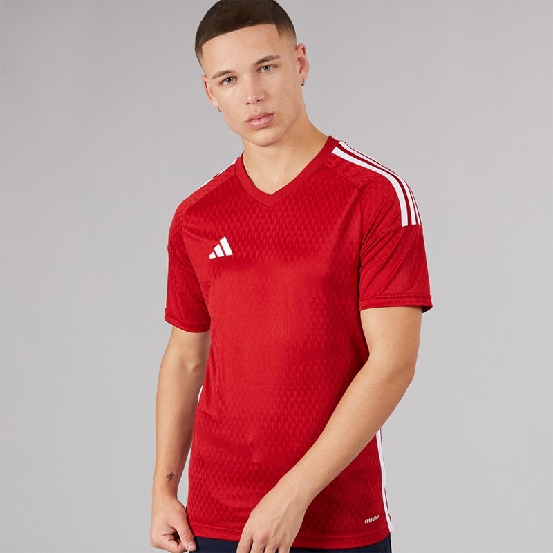 adidas Herre Tiro 23 Konkurrence trøje Team Power Red 2/Hvid - Billede 1