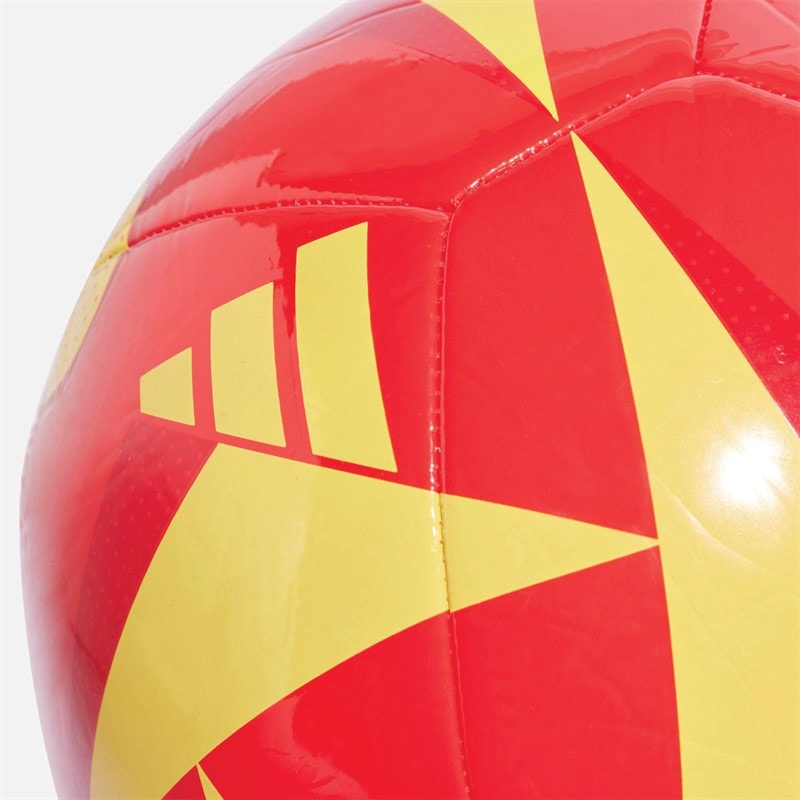 adidas RFEF Spanien Euro 2024 Klub Trænings Fodbold Active Red/Better Scarlet/Bold Gold - Billede 4