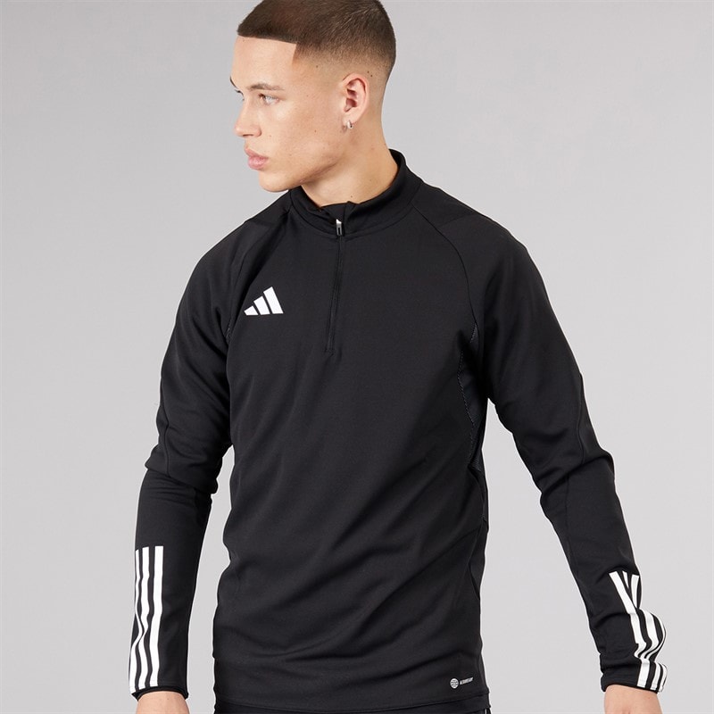 adidas Herre Tiro 23 Konkurrence Træningsbluse Sort - Billede 1