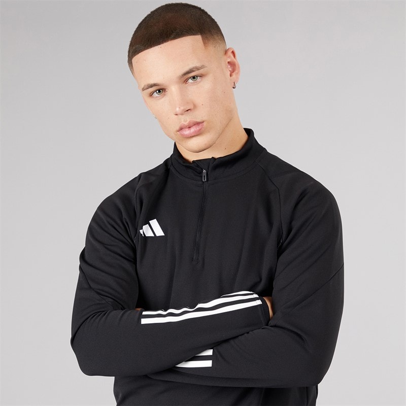 adidas Herre Tiro 23 Konkurrence Træningsbluse Sort - Billede 3