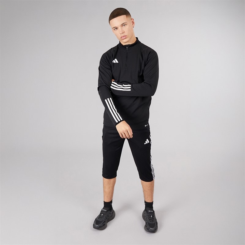 adidas Herre Tiro 23 Konkurrence Træningsbluse Sort - Billede 4