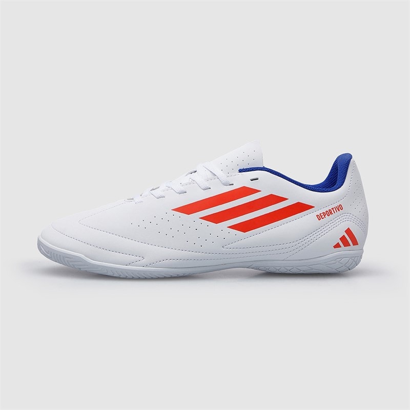 adidas Herre Deportivo III Indendørs Fodboldstøvler Cloud White/Solar Red/Lucid Blue - Billede 2
