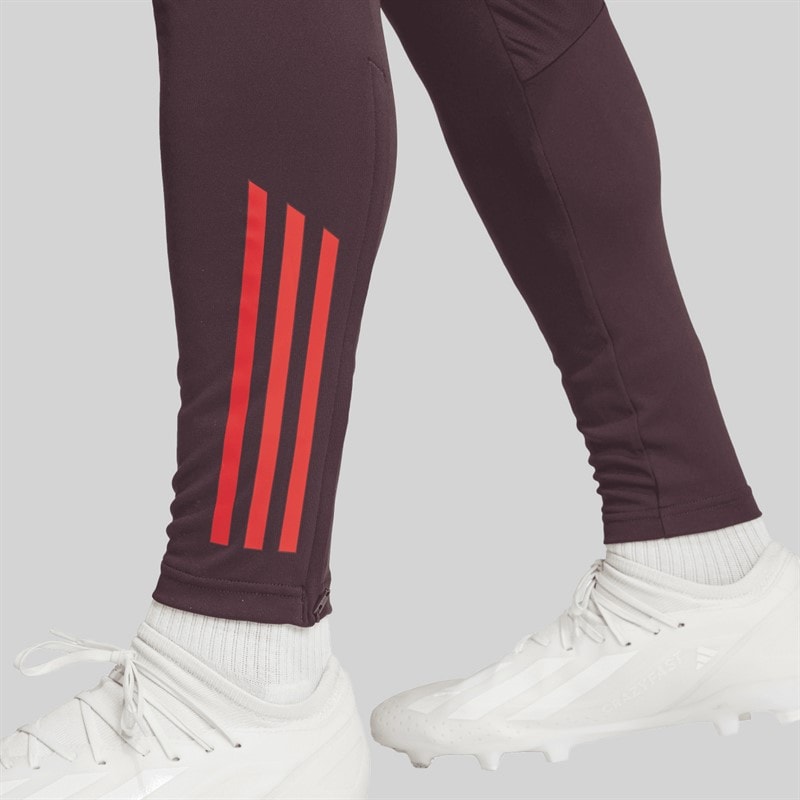 adidas Herre FCB FC Bayern München Træningsbukser Shadow Maroon/Rød - Billede 5