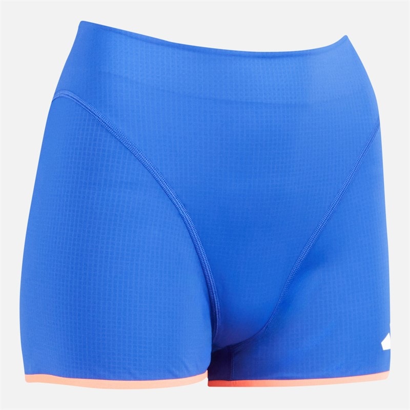 adidas Dame FFR Team Frankrig Løbe Shorts Semi Lucid Blue - Billede 2