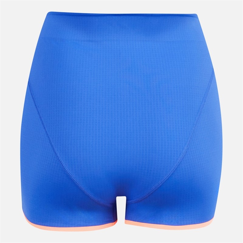 adidas Dame FFR Team Frankrig Løbe Shorts Semi Lucid Blue - Billede 3