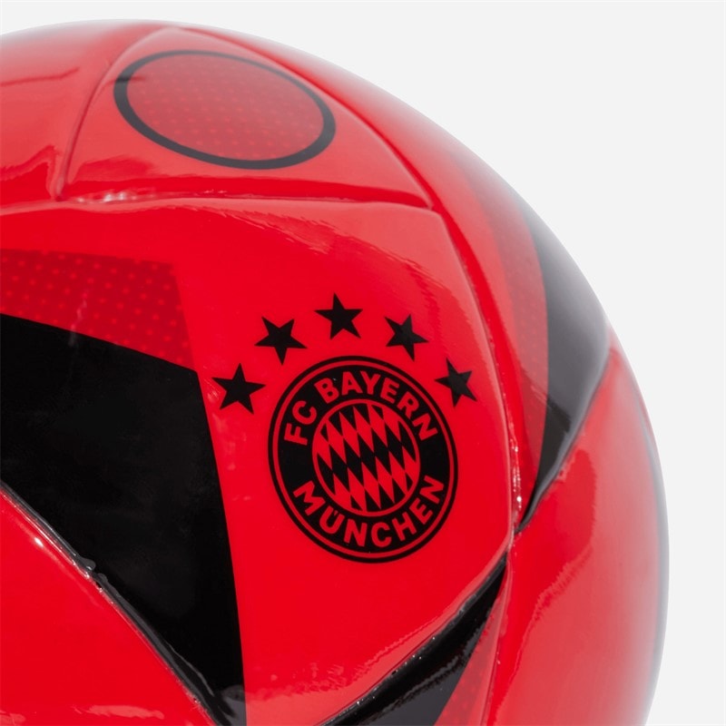 adidas FCB Bayern München Hjemme Mini Fodbold Rød/Sort/Team Power Red 2 - Billede 3