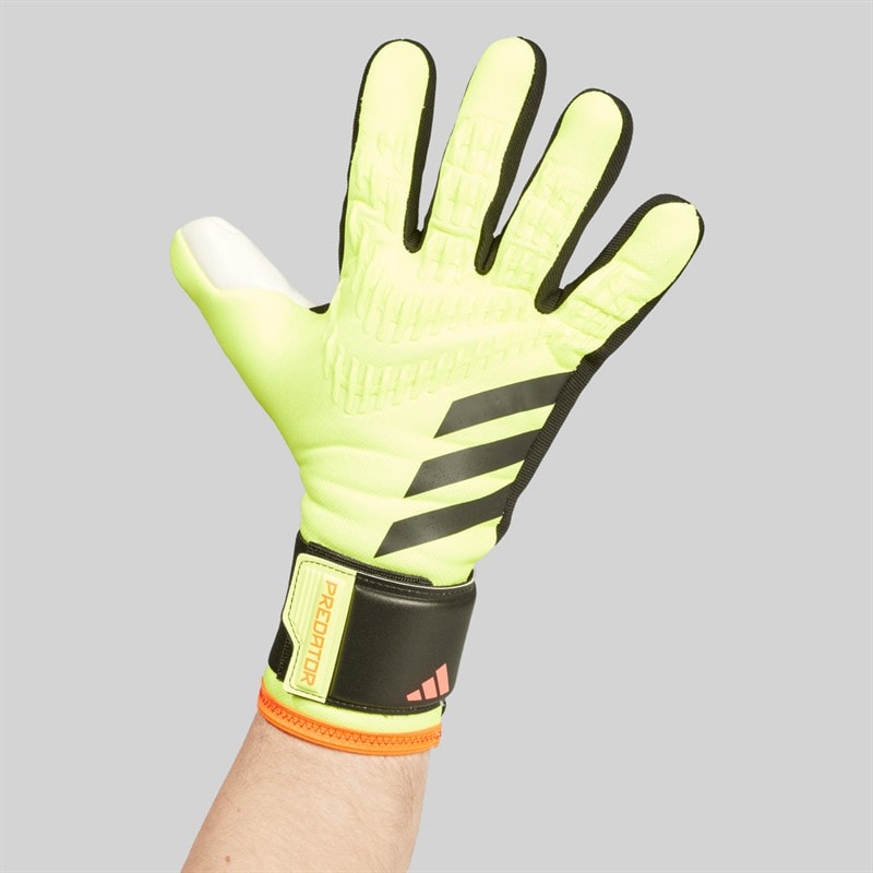 adidas Herre Predator League Målmandshandsker Solar Yellow/Sort/Solar Red - Billede 3