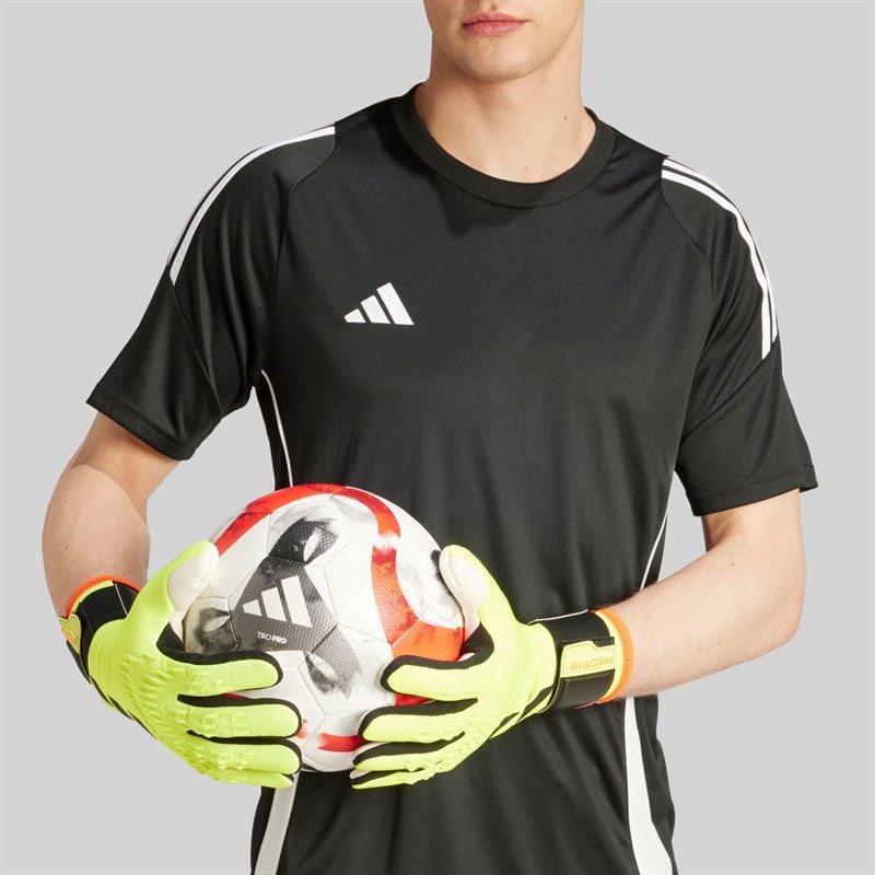 adidas Herre Predator League Målmandshandsker Solar Yellow/Sort/Solar Red - Billede 4