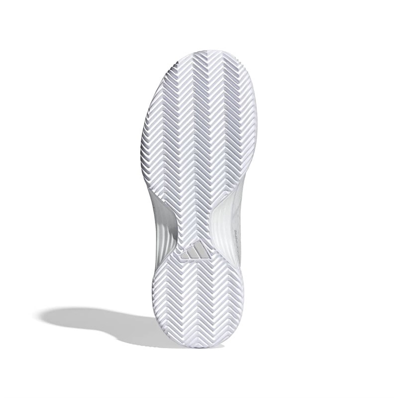 adidas Dame Avacourt 2 Clay Tennis Sko Cloud White/Silver Metallic/Hvid - Billede 2