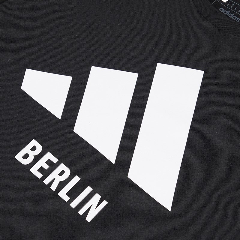 adidas Herre Berlin City T-shirt Sort - Billede 2