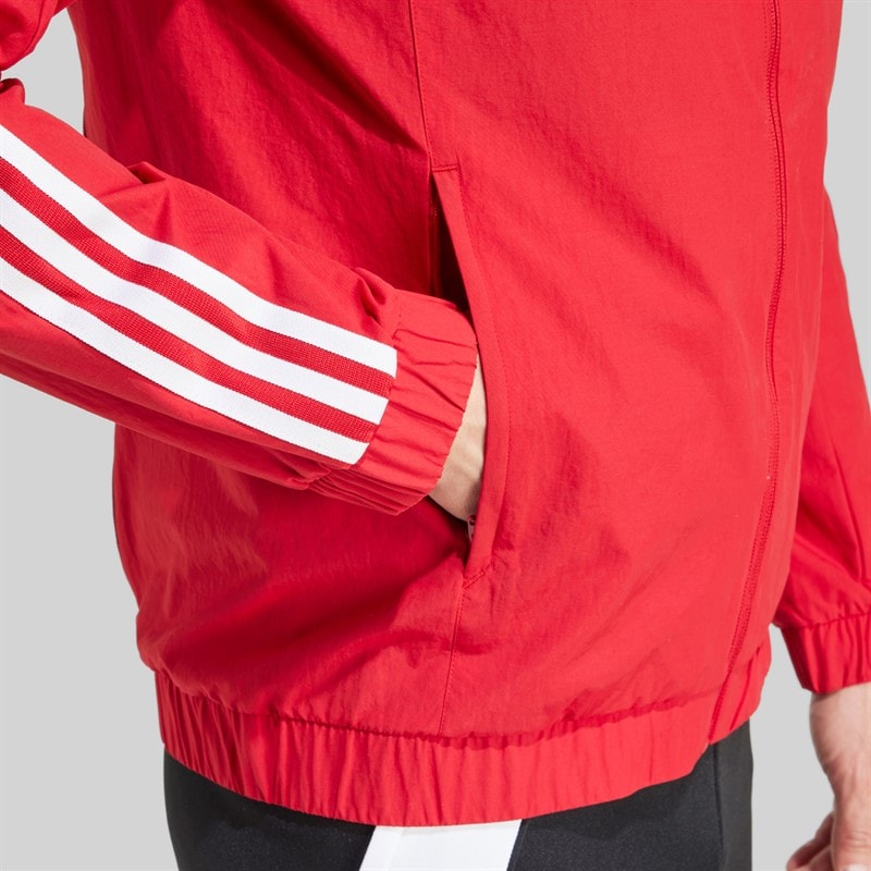 adidas Herre FAF Algeriet Præsentationsjakke Team Power Red 2 - Billede 5