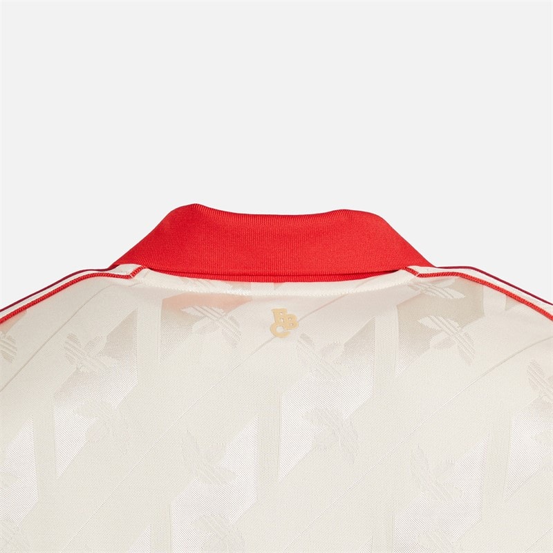 adidas Herre FCB FC Bayern München Langærmet Retro Trøje Linen - Billede 4