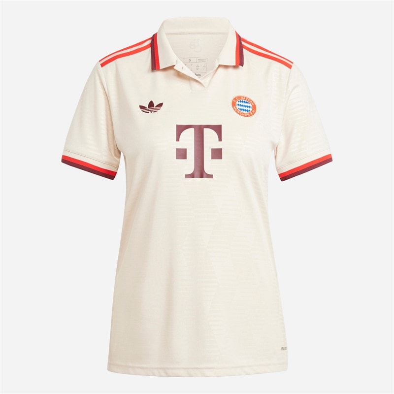 adidas Dame FCB FC Bayern München 24/25 Tredje Trøje Linen