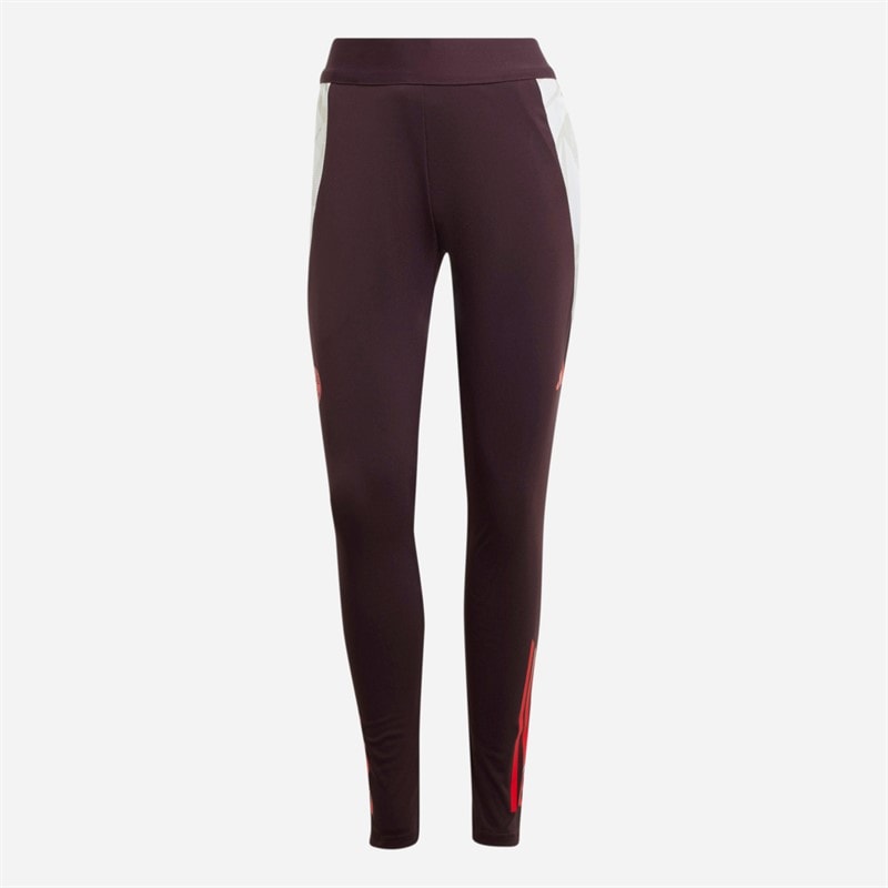 adidas Dame FCB FC Bayern München Træningsbukser Shadow Maroon/Rød - Billede 1