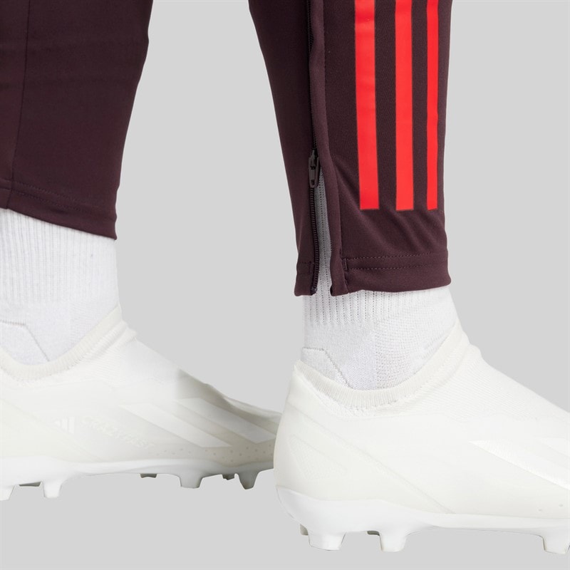 adidas Dame FCB FC Bayern München Træningsbukser Shadow Maroon/Rød - Billede 5