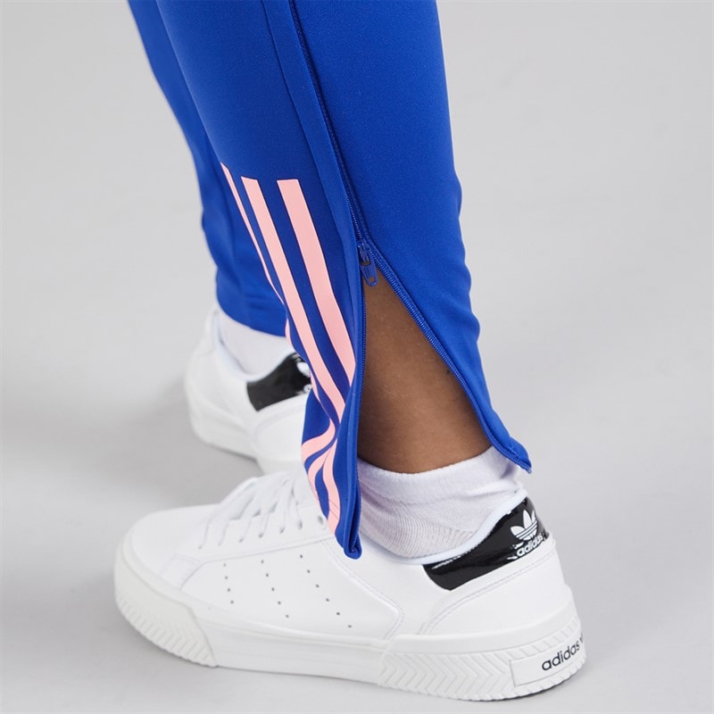 adidas Dame FFC Team Frankrig Træningsbukser Semi Lucid Blue - Billede 5