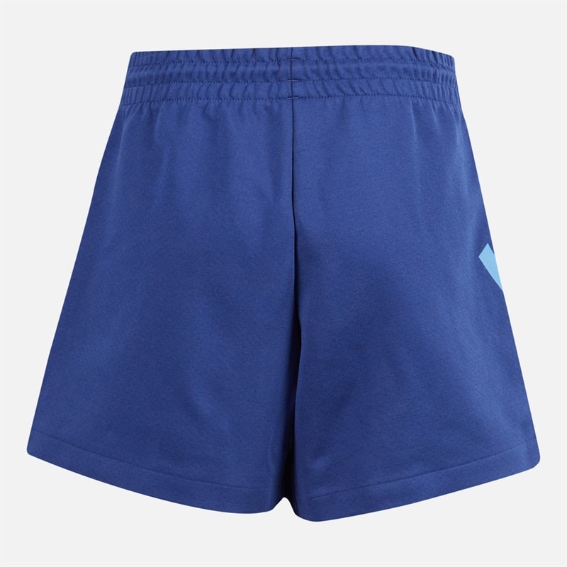 adidas Dame FFR Frankrig Rugby Z.N.E. Rejse Shorts Dark Blue - Billede 3