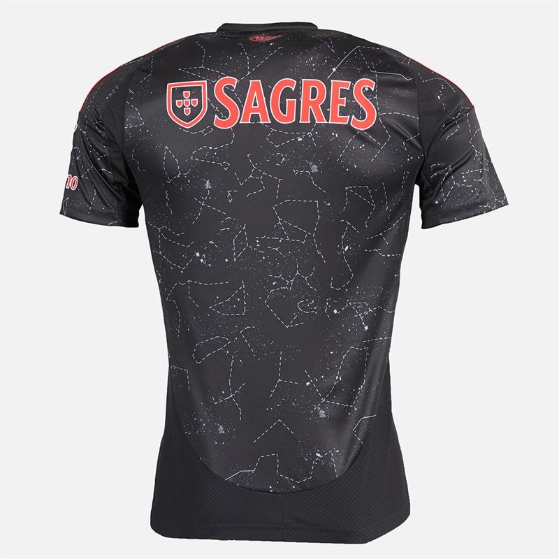 adidas Herre SLB Benfica 24/25 udebanetrøje Sort - Billede 2