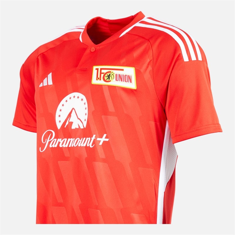 adidas Herre UNB Union Berlin 24/25 Hjemmebanetrøje Vivid Red/Hvid - Billede 4