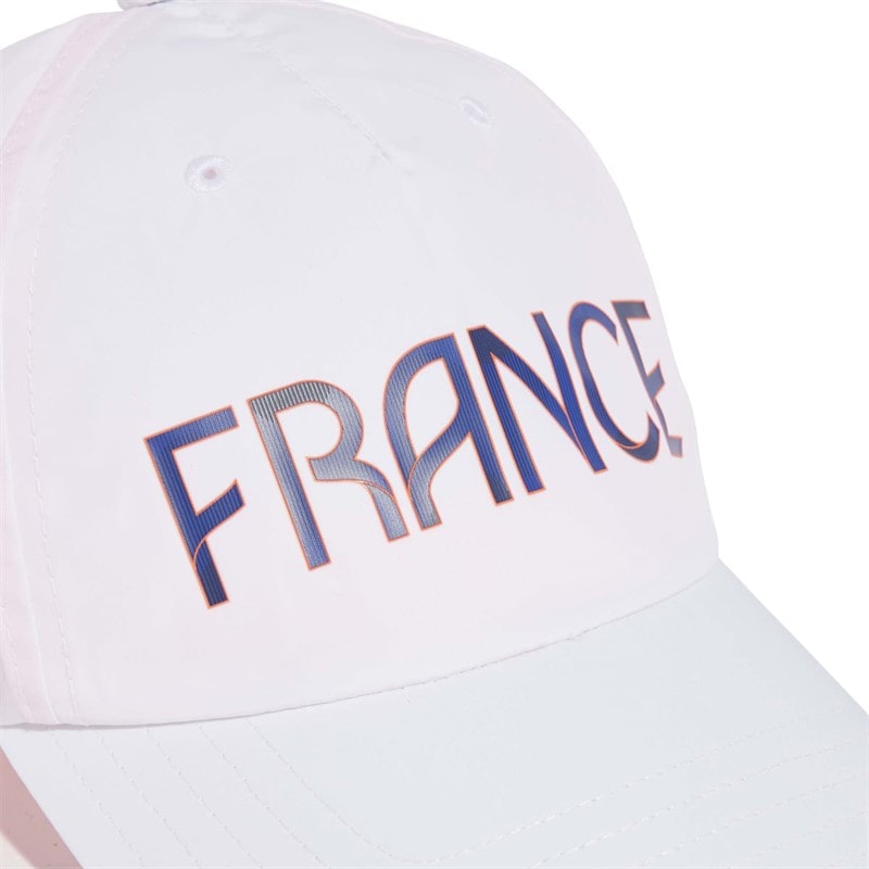 adidas FFR Team Frankrig Tech Kasket Hvid - Billede 3