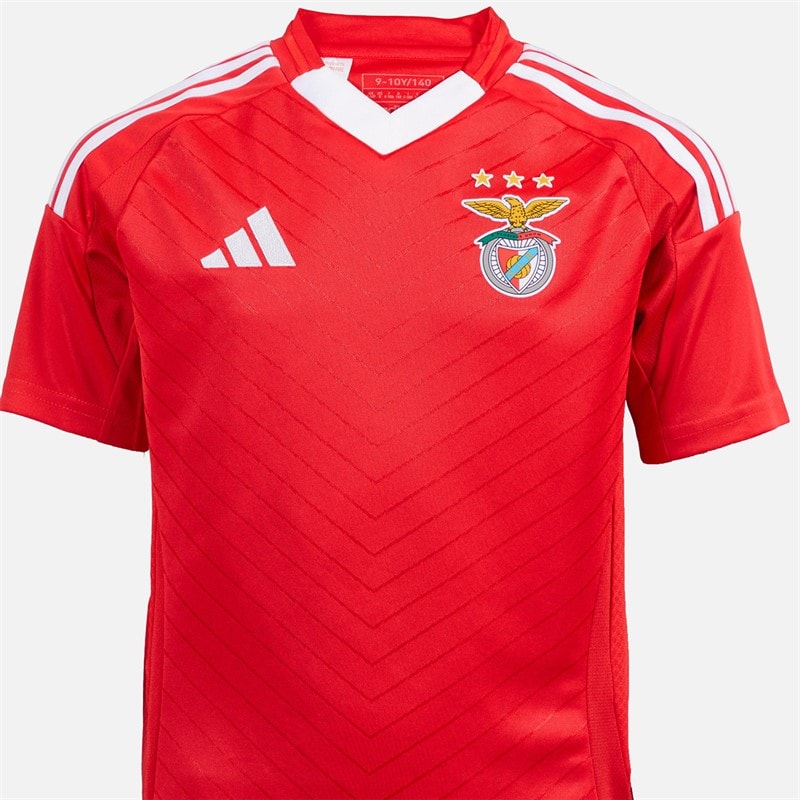 adidas Junior Drenge SLB Benfica 24/25 hjemme trøje Benfica Red - Billede 3