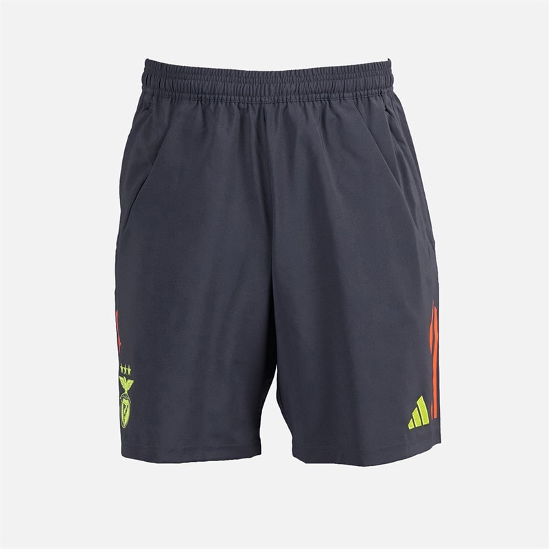 adidas Herre SLB Benfica Fritids Shorts Night Grey/Semi Solar Orange - Billede 1