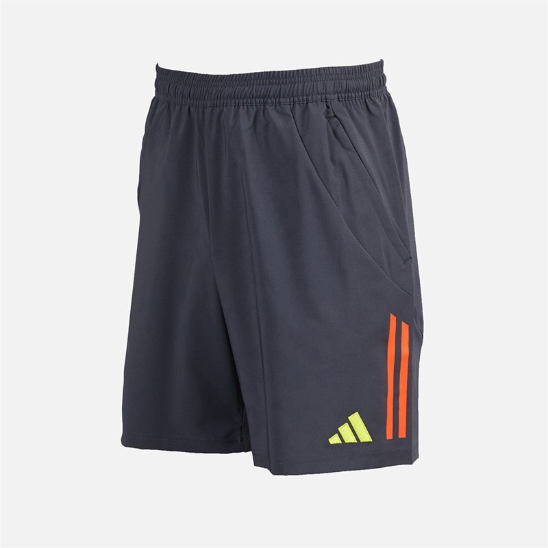 adidas Herre SLB Benfica Fritids Shorts Night Grey/Semi Solar Orange - Billede 2