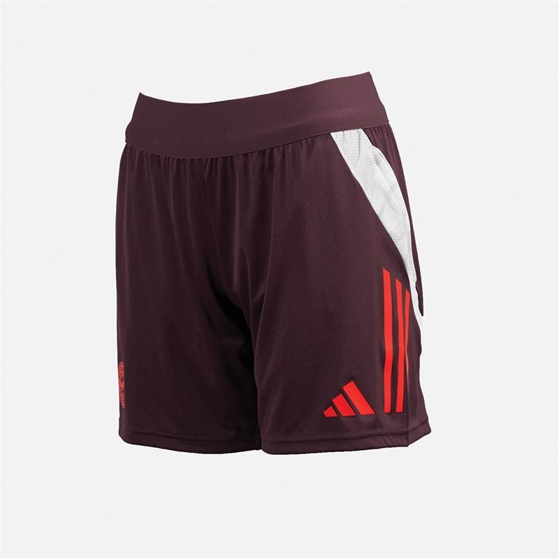 adidas Kvinder FCB FC Bayern München træningsshorts Shadow Maroon/Rød - Billede 3