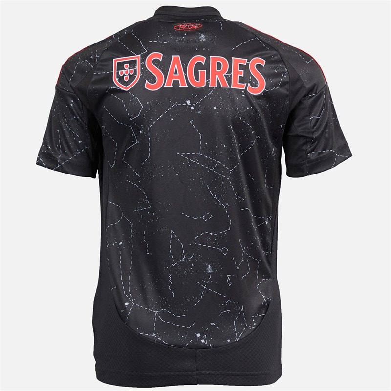 adidas Junior Drenge SLB Benfica 24/25 udebanetrøje Sort - Billede 2