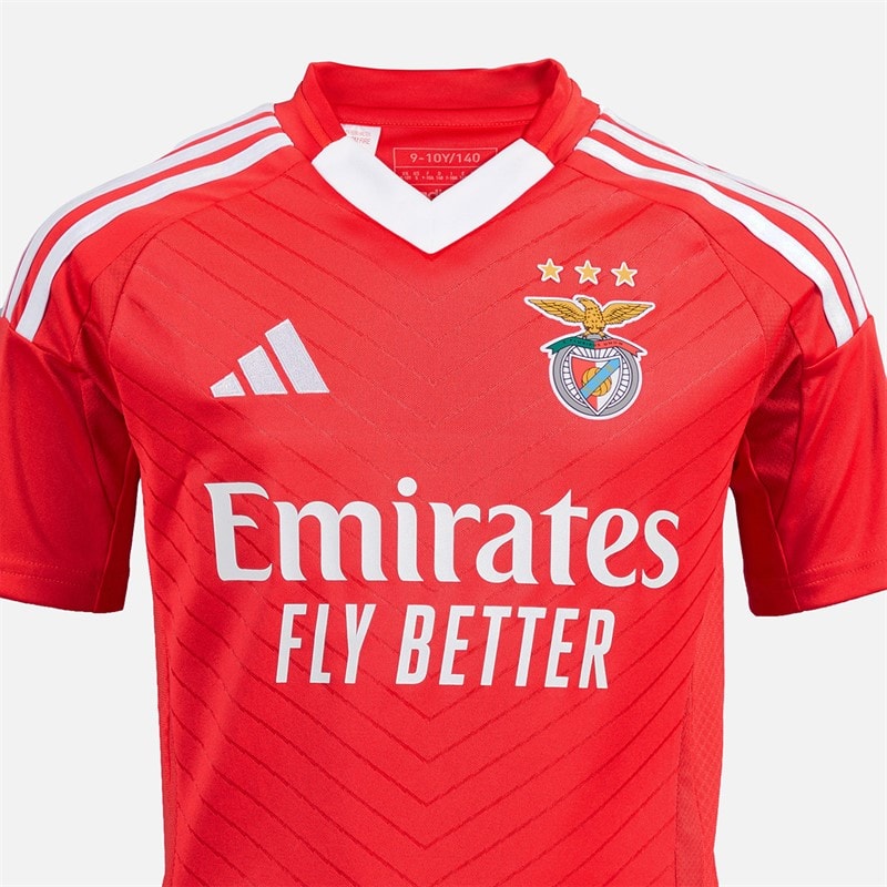 adidas Junior Drenge SLB Benfica 24/25 hjemme trøje Benfica Red - Billede 3
