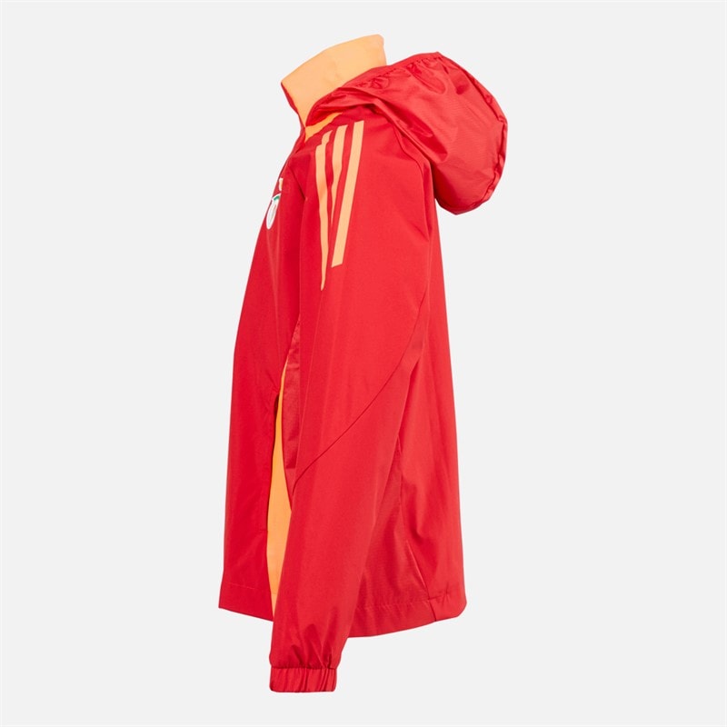 adidas Junior Drenge SLB Benfica Allweather Jakke Team Power Red 2 - Billede 3