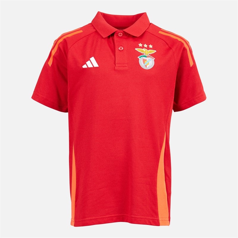 adidas Junior Drenge SLB Benfica Polo Team Power Red 2 - Billede 1