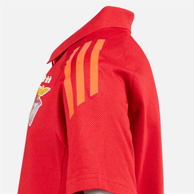 adidas Junior Drenge SLB Benfica Polo Team Power Red 2 - Billede 3
