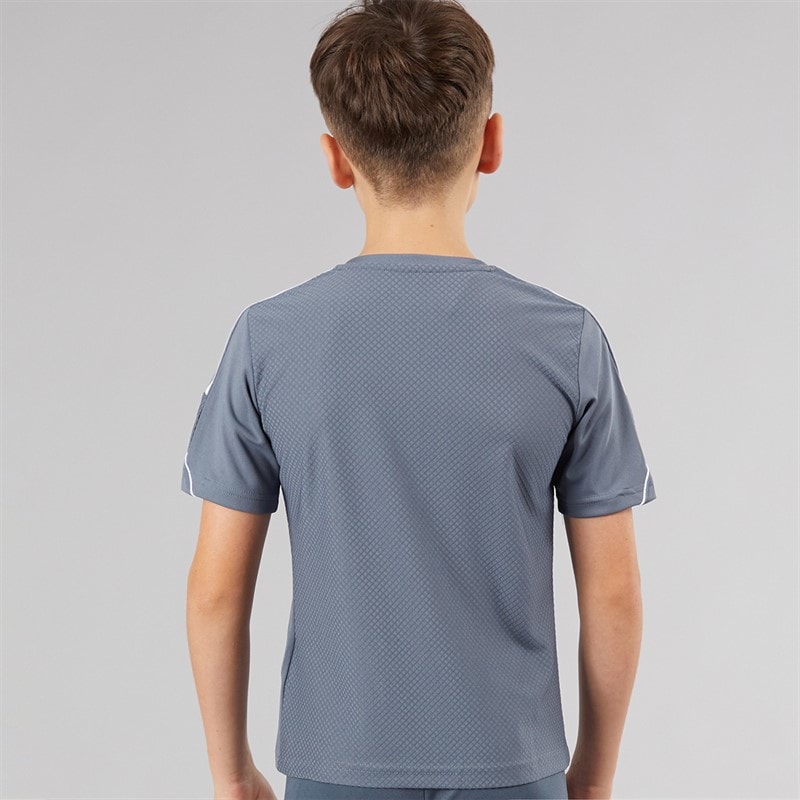 adidas Børne Junior Tiro 23 League T Shirt Team Onix/Hvid - Billede 2