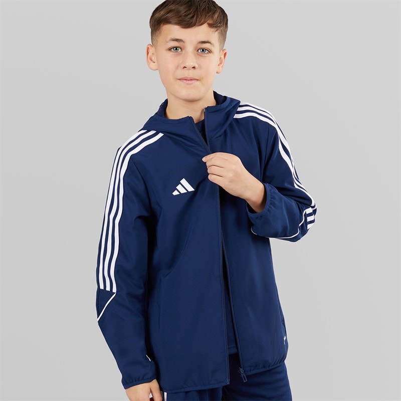 adidas Junior Tiro 23 League Vindjakke Team Navy Blue - Billede 1