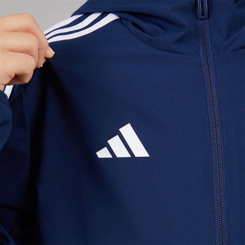 adidas Junior Tiro 23 League Vindjakke Team Navy Blue - Billede 3