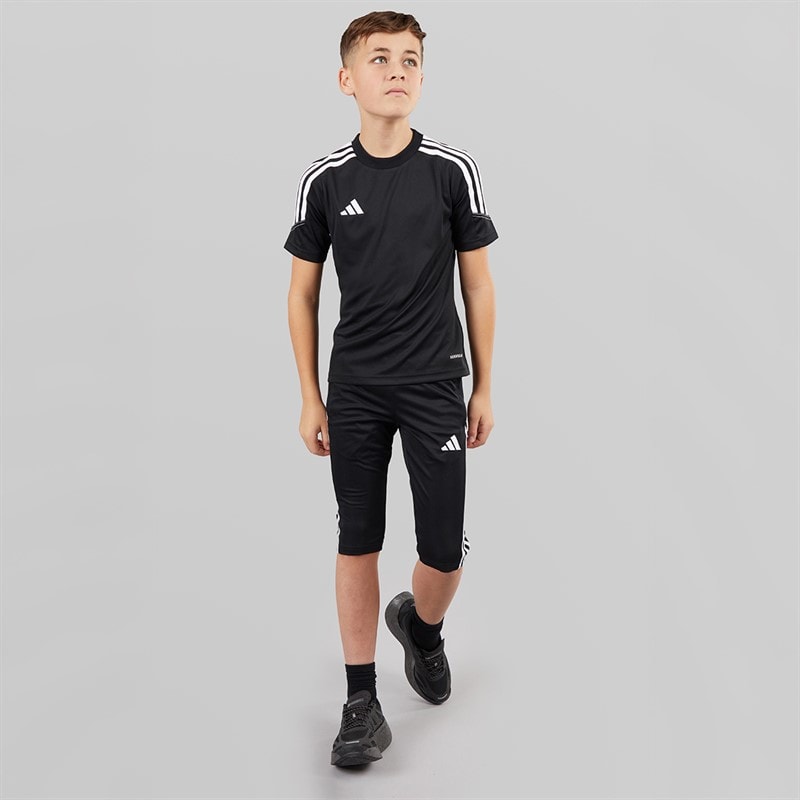 adidas Junior Tiro 23 League 3/4 Lange Bukser Sort - Billede 3