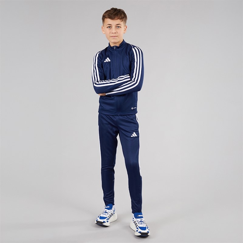 adidas Junior Tiro 23 League Træningsjakke Team Navy Blue - Billede 4