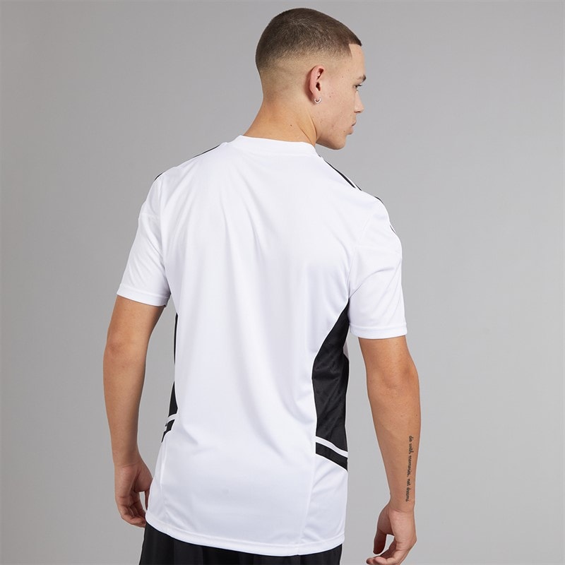 adidas Herre Condivo 22 T-shirt Hvid/Sort - Billede 2