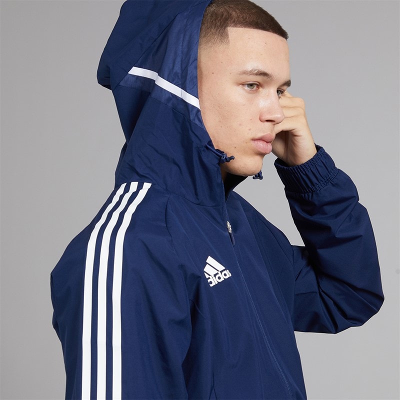 adidas Herre Condivo 22 Vejrjakke Team Navy Blue - Billede 3