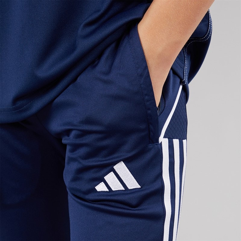 adidas Junior Tiro 23 League 3/4 Lange Bukser Team Navy Blue - Billede 3