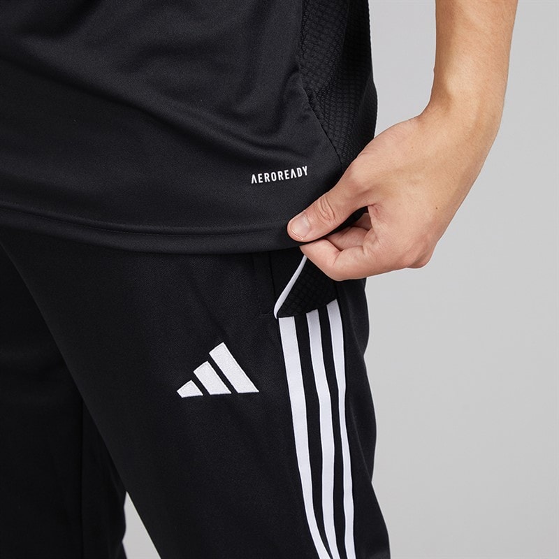 adidas Herre Tiro 23 League T-shirt Sort/Hvid - Billede 5