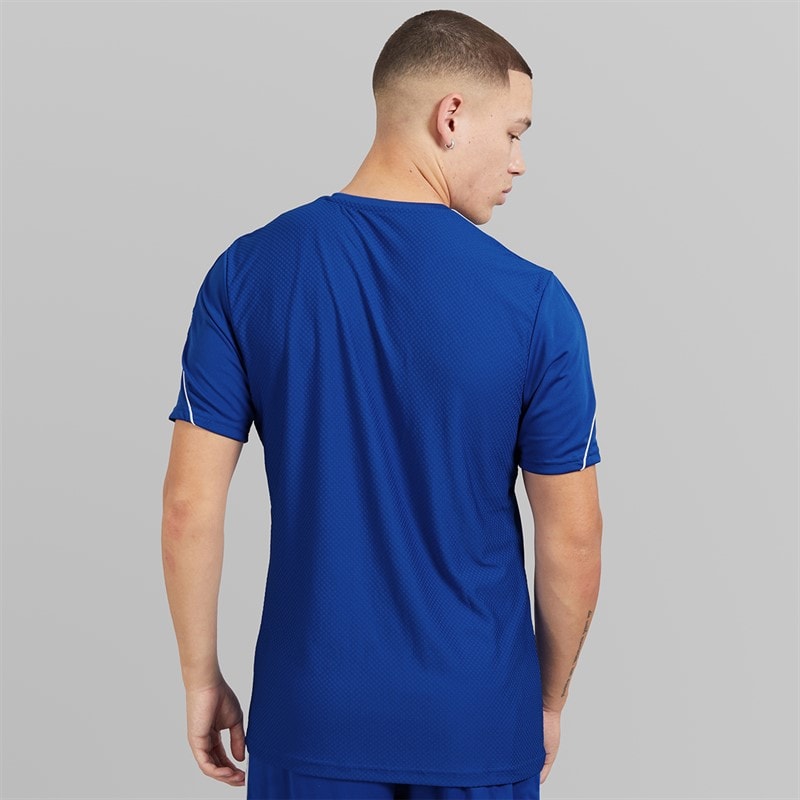 adidas Herre Tiro 23 League T-shirt Team Royal Blue/Hvid - Billede 2
