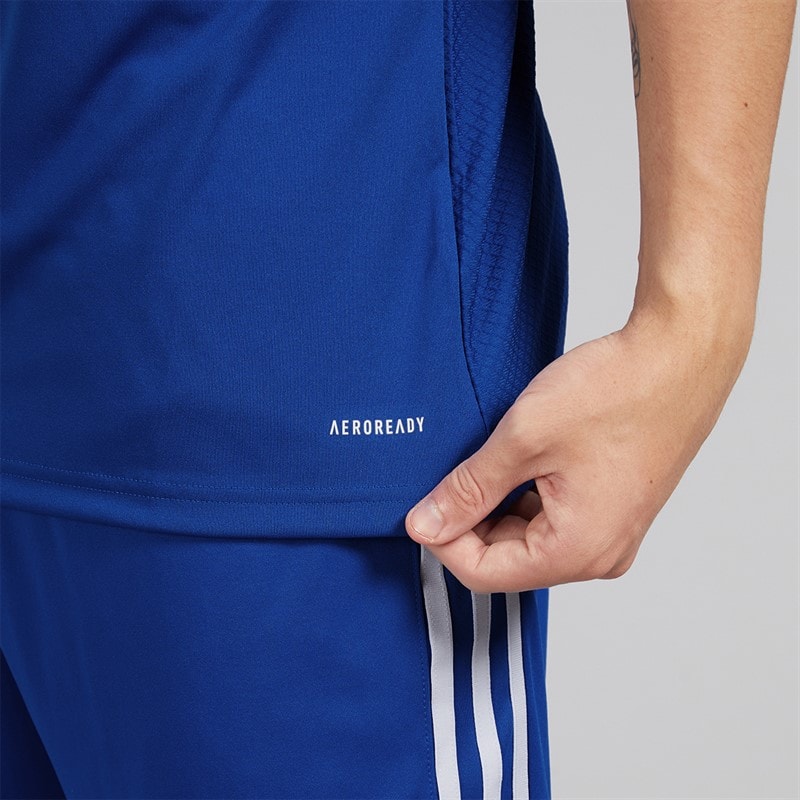 adidas Herre Tiro 23 League T-shirt Team Royal Blue/Hvid - Billede 5