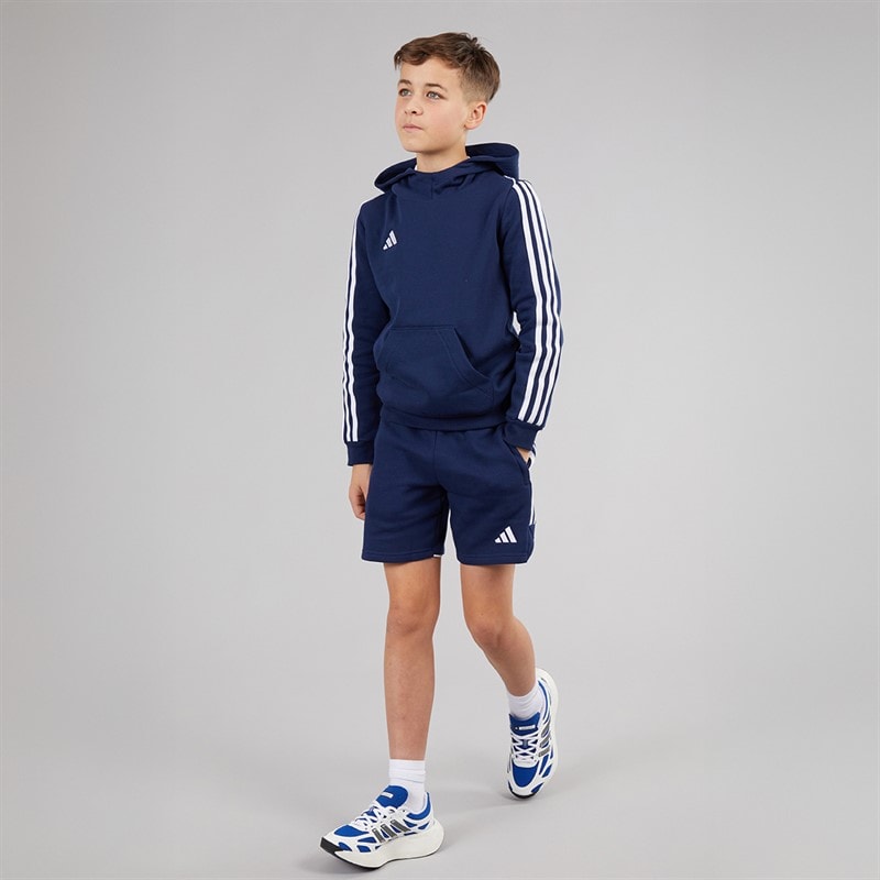 adidas Junior Tiro 23 League Hættetrøje Team Navy Blue - Billede 4