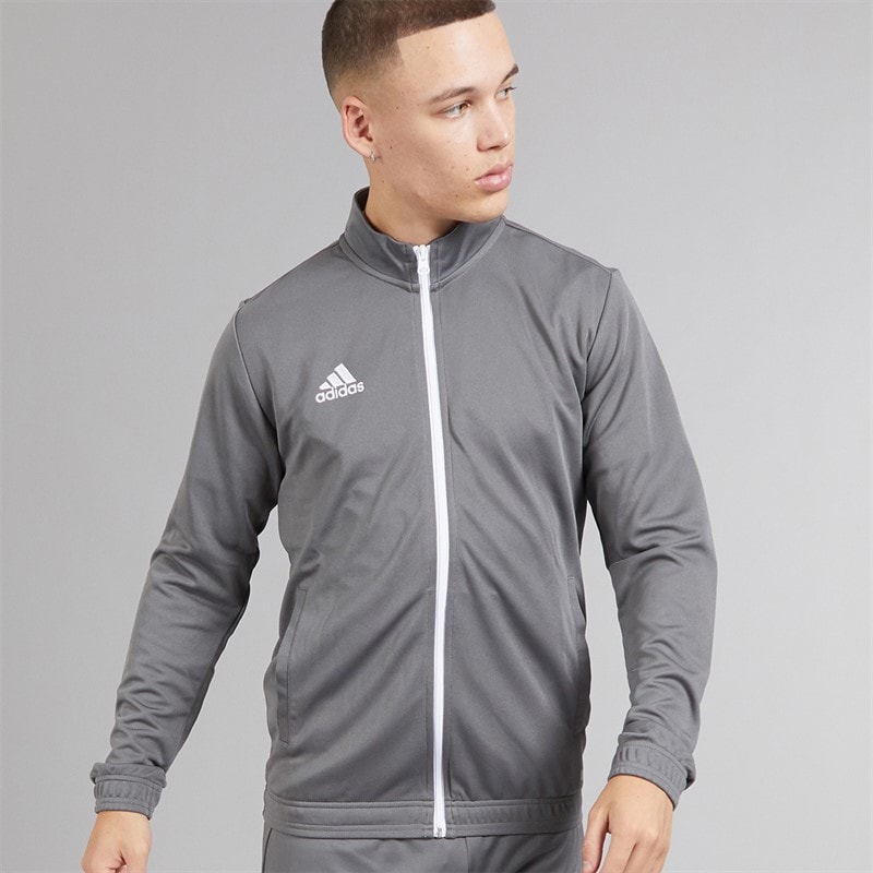 adidas Herre Entrada 22 Træningsjakke Team Grey Four - Billede 1