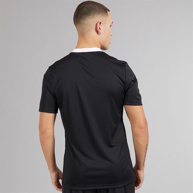 adidas Herre Entrada 22 T-shirt Sort - Billede 2