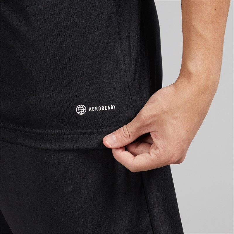 adidas Herre Entrada 22 T-shirt Sort - Billede 5